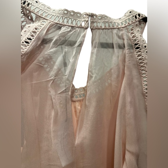 Rebecca Minkoff light pink blouse size S - Picture 3 of 13